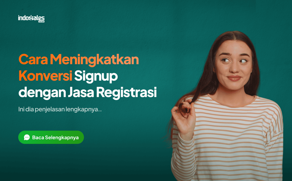 Cara meningkatkan konversi signup dengan jasa registrasi